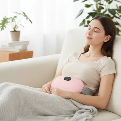 Cinturon Almohadilla Para Aliviar Los Colicos Mestruales