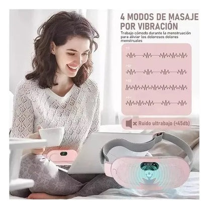 Cinturon Almohadilla Para Aliviar Los Colicos Mestruales